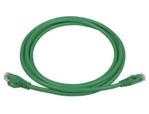PowerPRO Green Cat.5e U/UTP Patch Cord - PVC